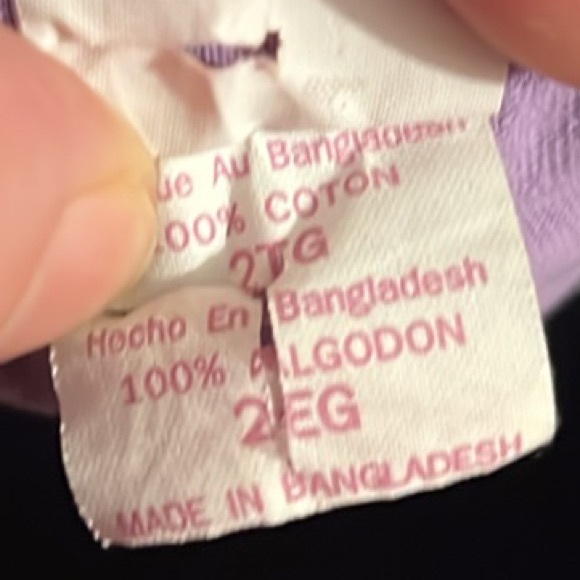 🏝️ LIKE NEW “OCEAN ISLE” 100% COTTON PURPLE SEA TURTLE V-NECK TSHIRT Women’s 1X - Picture 7 of 9